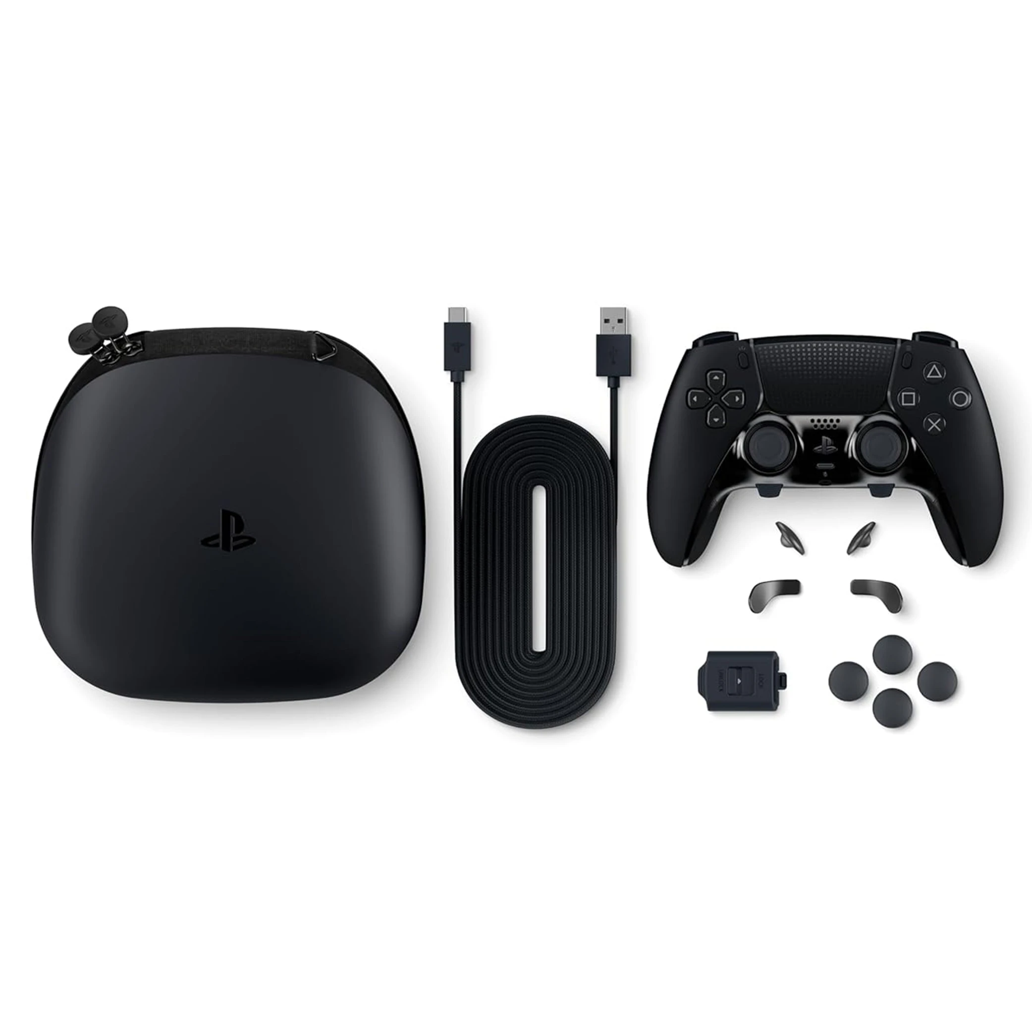 Sony DualSense Edge PlayStation 5 Wireless Controller - Customizable Professional Grade - Bluetooth/USB-C - Replaceable Stick Modules (711719586654) - image 3