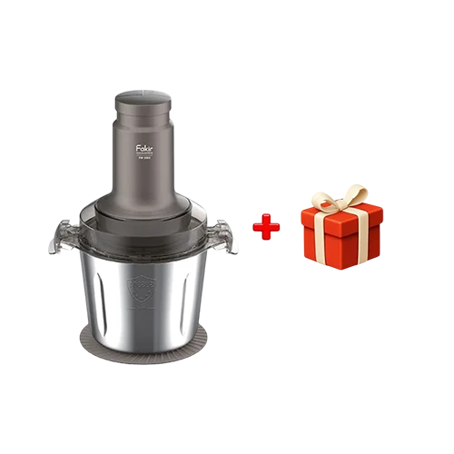 Fakir Chopper FW3503 - 480W - 6.5L Total Capacity - 3-in-1 Design - Bronze + Free Gift : Fakir Chopper Choppy