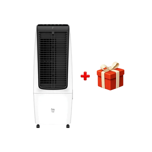 Fakir VK 8020 Air Cooler - 20L Water Tank Capacity - Evaporative Cooling Technology - 3 Speeds - White + Free Gift : Fakir Chopper Choppy