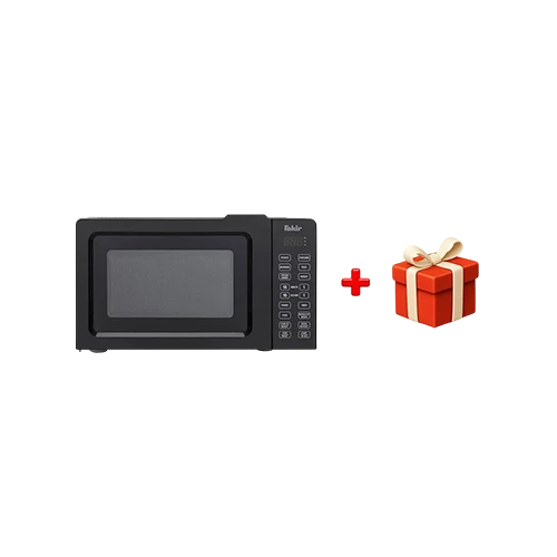 Fakir Coziness Microwave Oven - 20 Liter Capacity - 1100 W Power - 6 Power Levels - Weight-Based Defrosting - Black + Free Gift : Fakir Chopper Choppy