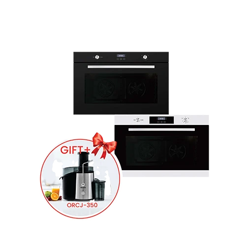 Orado Built-in Gas Oven 90cm OR-GO 999 - 135L Effective Capacity - Mechanical Control - 3 Cooking Programs + Free Gift : Orado Juicer ORCJ350