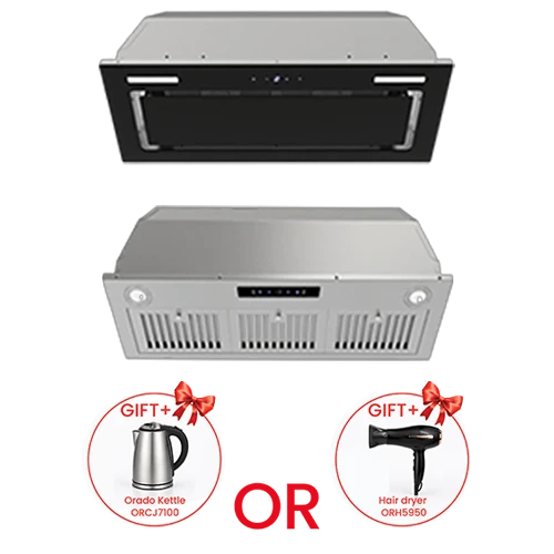 Orado Built-in Hood OR-BIH 920 90cm - Power of 230W - Triple Speed Control + Free Gift: Orado Kettle ORK3100 or Hair dryer ORH5951