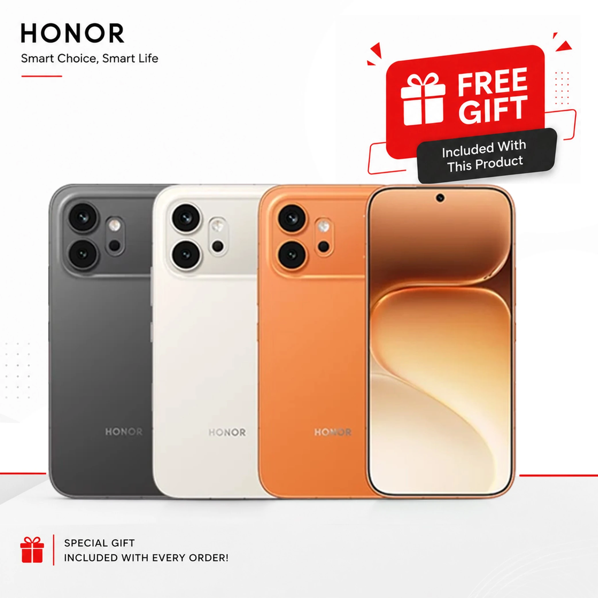 Honor 600 Smartphone Dual Sim - Storage 256 GB - AMOLED 120Hz Display - 200MP AI Camera - Snapdragon 7 Gen 4 Processor - 7000 mAh Battery - 80W SuperCharge + Free Gift (6936520899647) - image 1 Honor 600 Smartphone Dual Sim - Storage 256 GB - AMOLED 120Hz Display - 200MP AI Camera - Snapdragon 7 Gen 4 Processor - 7000 mAh Battery - 80W SuperCharge + Free Gift (6936520899647) - image 1