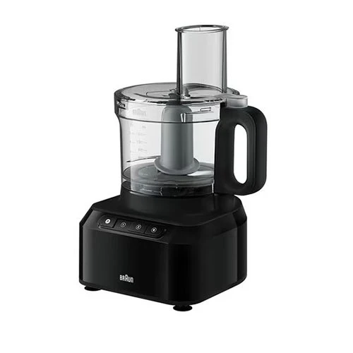 Braun Food Processor PurEase 7-in-1 FP3132BK - 800W - 2.1L Bowl - 1.2L Blender - Black (8021098771117) - image 3