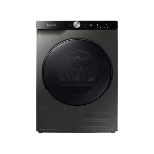 نشافة ملابس سامسونج DV90T7240BX - سعة 9 كيلوغرام - تقنية التحكم بالذكاء الاصطناعي - وضع السرعة القصوى - تقنية هايجين كير - كفاءة  في توفير الطاقة  - ستانلس ستيل (8806092172753) - image 1