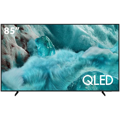 تلفزيون سامسونج الذكي QLED Q7F بدقة 4K - موديل 2025 - تقنية AI فيجن - تقنية تسريع الحركة - تقنية كوانتوم HDR مع HDR10+ - أسود (QA85Q7FAAU) - image 1 تلفزيون سامسونج الذكي QLED Q7F بدقة 4K - موديل 2025 - تقنية AI فيجن - تقنية تسريع الحركة - تقنية كوانتوم HDR مع HDR10+ - أسود (QA85Q7FAAU) - image 1