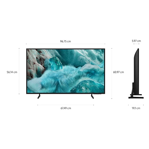 تلفزيون سامسونج الذكي QLED Q7F بدقة 4K - موديل 2025 - تقنية AI فيجن - تقنية تسريع الحركة - تقنية كوانتوم HDR مع HDR10+ - أسود (QA85Q7FAAU) - image 6 تلفزيون سامسونج الذكي QLED Q7F بدقة 4K - موديل 2025 - تقنية AI فيجن - تقنية تسريع الحركة - تقنية كوانتوم HDR مع HDR10+ - أسود (QA85Q7FAAU) - image 6