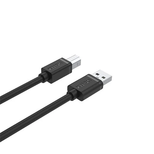 کەیبڵی یونیتێک USB 2.0 بۆ USB-B - گواستنەوەی زانیاری بە خێرایی بەرز - گونجانی گشتگیر - ڕەش (4894160026118) - image 3