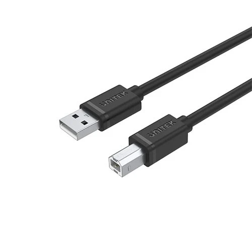 کەیبڵی یونیتێک USB 2.0 بۆ USB-B - گواستنەوەی زانیاری بە خێرایی بەرز - گونجانی گشتگیر - ڕەش (4894160026118) - image 2