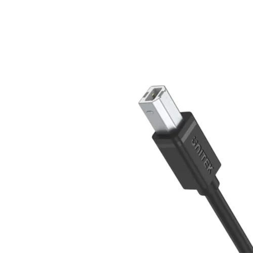 کەیبڵی یونیتێک USB 2.0 بۆ USB-B - گواستنەوەی زانیاری بە خێرایی بەرز - گونجانی گشتگیر - ڕەش (4894160026118) - image 5