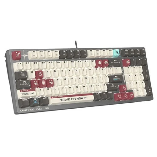 Bloody B975 Light Strike Optical Mechanical Gaming Keyboard Pixels - 100% Full Size - LK Libra Orange/Brown Switch - Wired USB - Customizable RGB Animation & Ergonomic Wrist Rest (4711421001120) - image 3