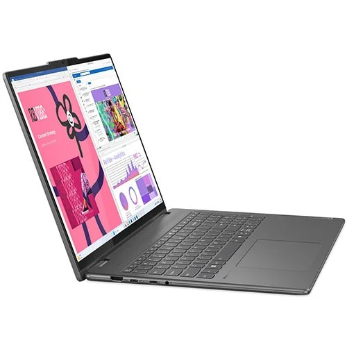 لابتوب لينوفو يوغا 7 2 في 1 16IML9 - معالج إنتل كور ألترا 7 155U - رام 16 غيغابايت - هارد 1 تيرابايت SSD NVMe - شاشة لمس 16 إنج بدقة 2K - نظام التشغيل ويندوز 11 - رمادي (197531069214) - image 4