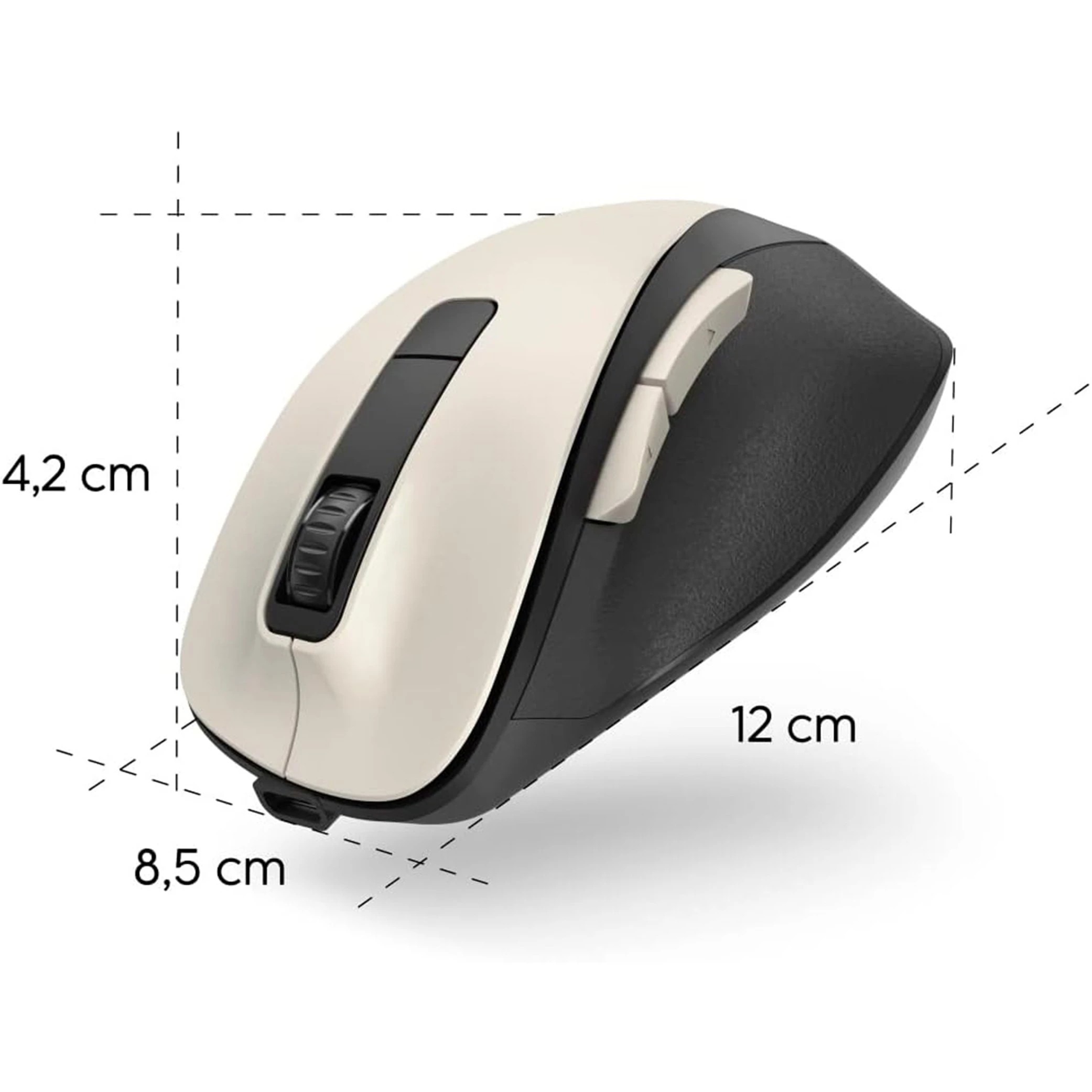 Hama MW-500 Recharge Optical Mouse - 1600 DPI - Wireless - Ergonomic Design (4047443500830) - image 5 Hama MW-500 Recharge Optical Mouse - 1600 DPI - Wireless - Ergonomic Design (4047443500830) - image 5