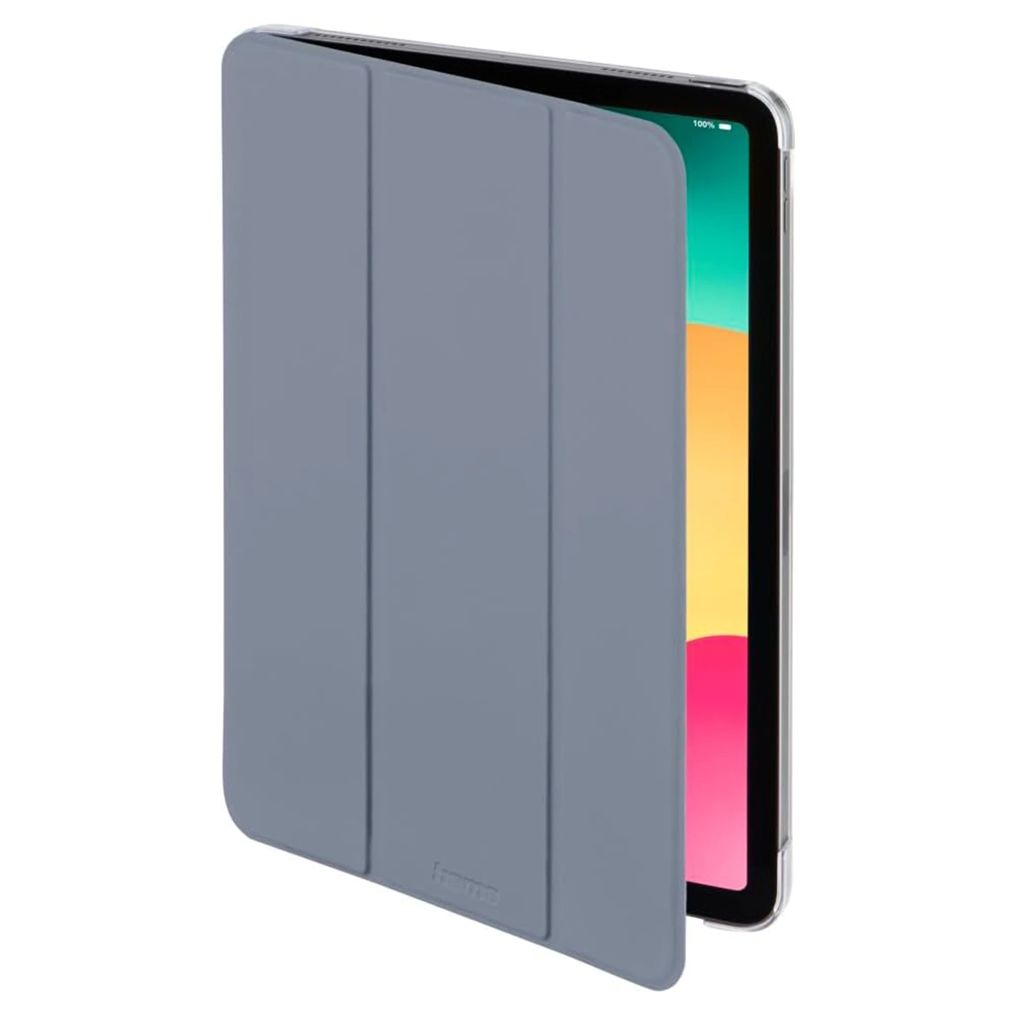 Hama Fold Clear Tablet Case - Protective Portfolio Cover For Apple iPad Air 13" 2024 - Auto Wake/Sleep Function - Transparent Hard Back with Foldable Stand (4047443526861) - image 1