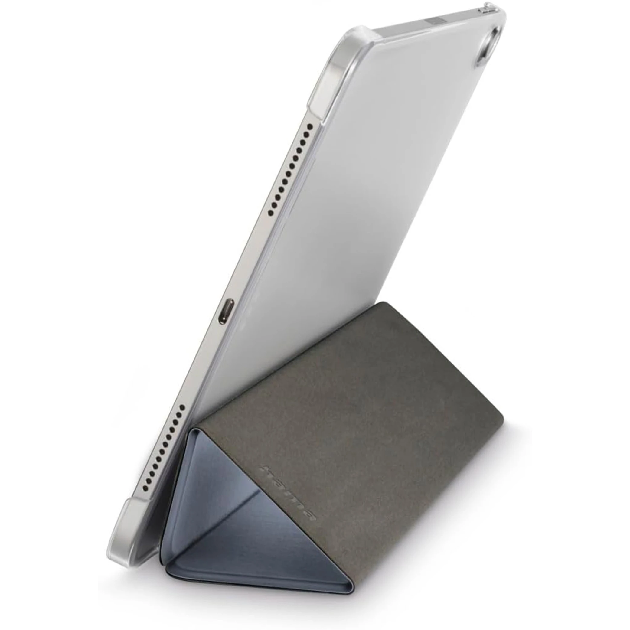 Hama Fold Clear Tablet Case - Protective Portfolio Cover For Apple iPad Air 13" 2024 - Auto Wake/Sleep Function - Transparent Hard Back with Foldable Stand (4047443526861) - image 5