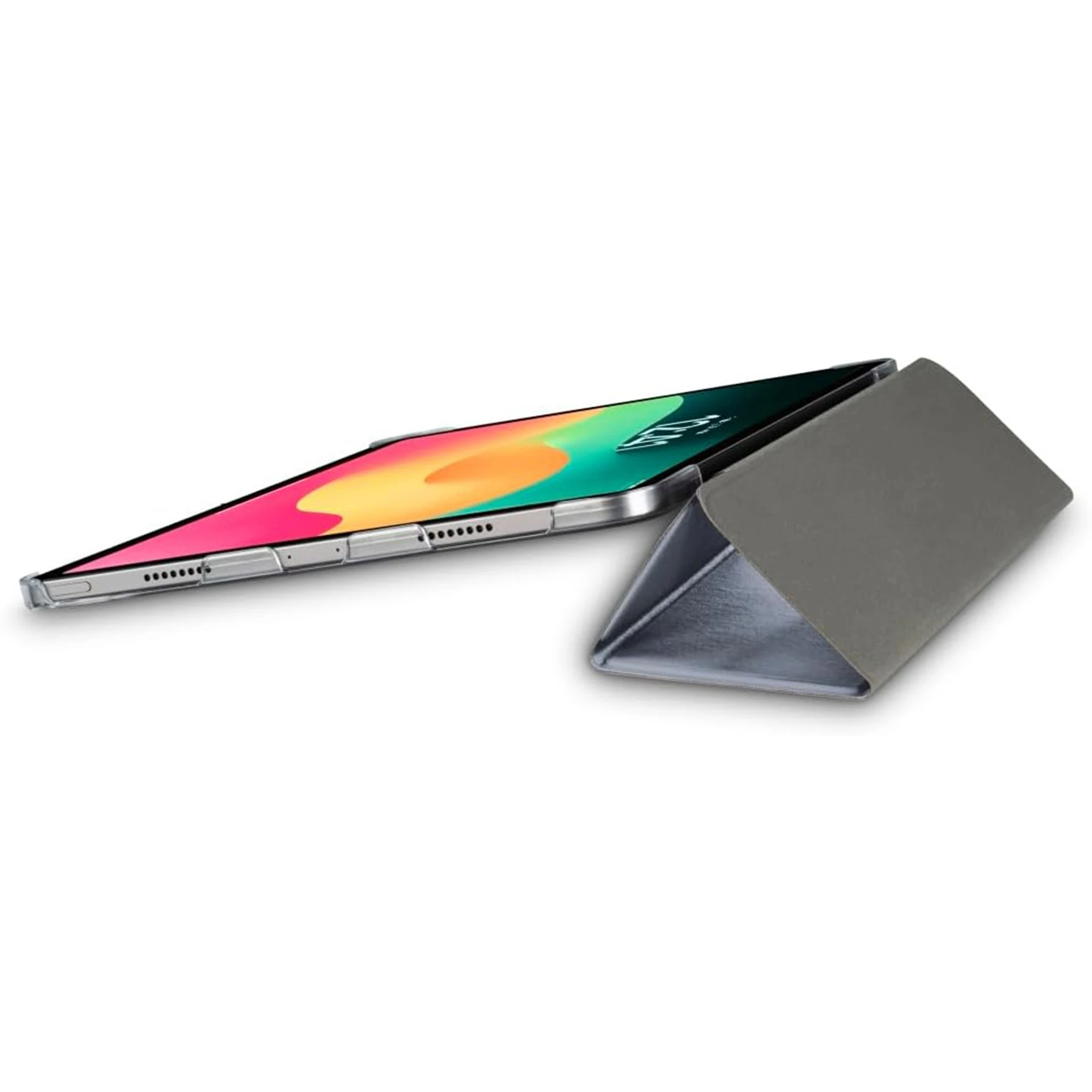 Hama Fold Clear Tablet Case - Protective Portfolio Cover For Apple iPad Air 13" 2024 - Auto Wake/Sleep Function - Transparent Hard Back with Foldable Stand (4047443526861) - image 6