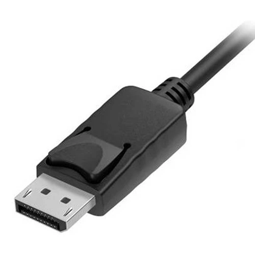 ئەداپتەری ڤیدیۆی هاما 200334 2 لە 1 DisplayPort Plug - VGA & HDMI Socket Ultra-HD 4K - ڕەش (4047443437365) - image 3