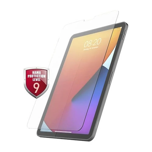 Hama Premium Display Protection Glass - Tablet Screen Protector for Apple iPad - 9H Hardened Safety Glass - Ultra-Thin High Transparency (4047443479679) - image 1