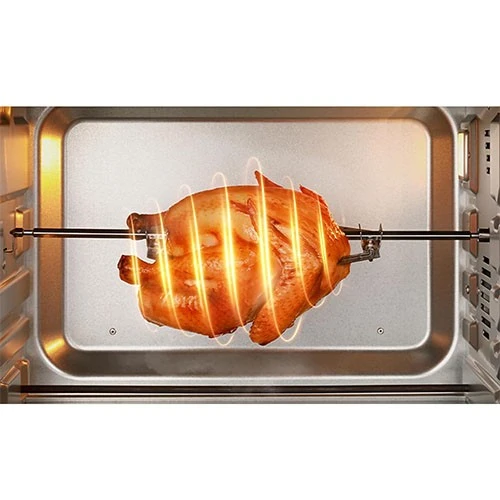 Toshiba Convection Toaster Oven TL-MC40EZF GR - 40L Large Capacity - Auto Rotisserie Function - Parallel Convection System - Grey (6944271670095) - image 5 Toshiba Convection Toaster Oven TL-MC40EZF GR - 40L Large Capacity - Auto Rotisserie Function - Parallel Convection System - Grey (6944271670095) - image 5