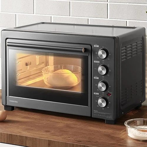 Toshiba Convection Toaster Oven TL-MC40EZF GR - 40L Large Capacity - Auto Rotisserie Function - Parallel Convection System - Grey (6944271670095) - image 7 Toshiba Convection Toaster Oven TL-MC40EZF GR - 40L Large Capacity - Auto Rotisserie Function - Parallel Convection System - Grey (6944271670095) - image 7