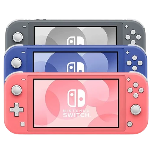 Nintendo Switch Lite Handheld - Integrated Controls - LCD 5.5 Inch