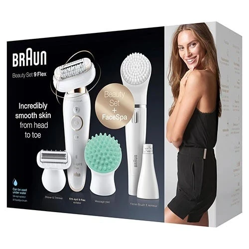 Braun Silk-Épil 9 Flex 3D Beauty Set SES9300 - Epilates, Shaves