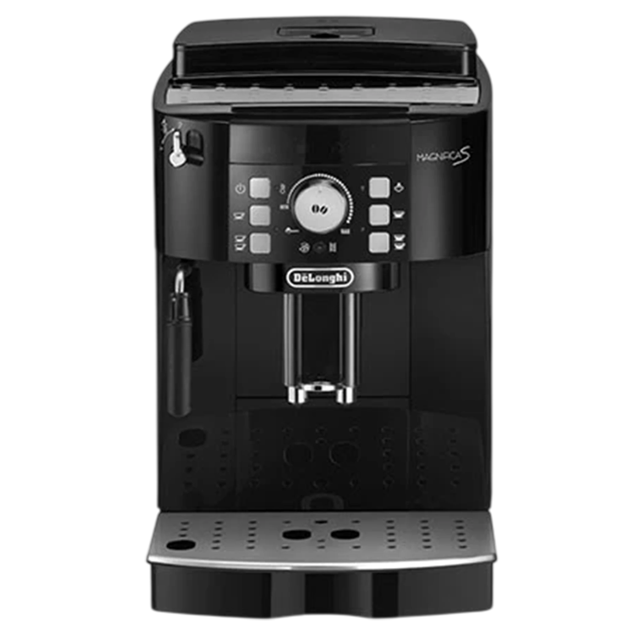 De'Longhi Magnifica S Full Automatic Coffee Maker ECAM 21.113.B - One-Touch Brewing - 15 Bar Pressure -250 g Bean Container - Auto Descaling & Cleaning Programs - Black (8004399022270) - image 1