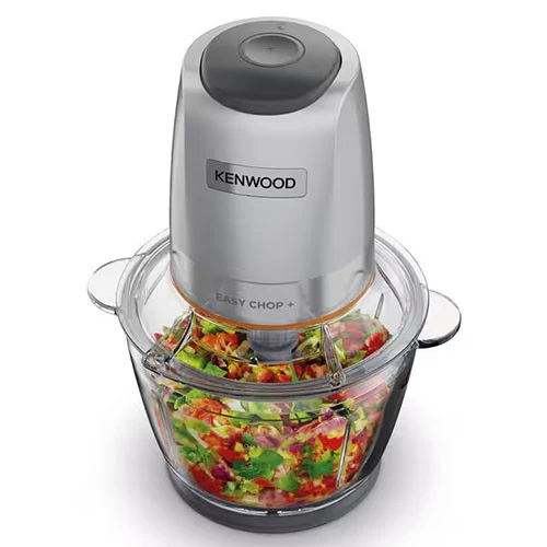 Kenwood Glass Chopper CHP62.400SI - 500W - 0.6L Glass Bowl - Quad Blade System - Silver (5011423006758) - image 5