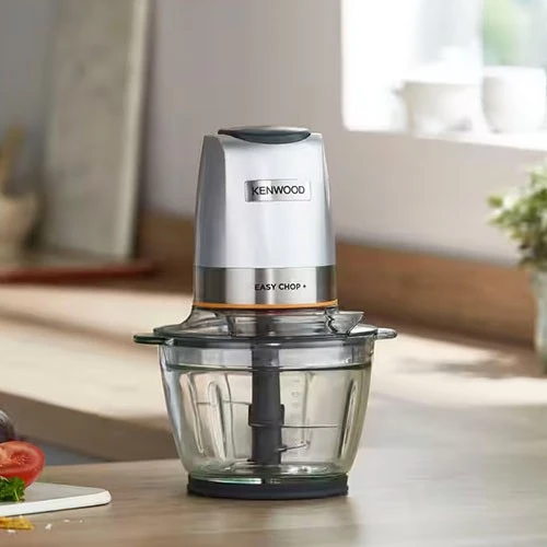 Kenwood Glass Chopper CHP62.400SI - 500W - 0.6L Glass Bowl - Quad Blade System - Silver (5011423006758) - image 6