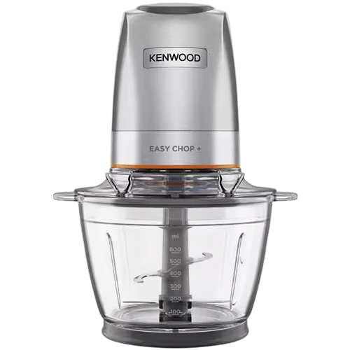 Kenwood Glass Chopper CHP62.400SI - 500W - 0.6L Glass Bowl - Quad Blade System - Silver (5011423006758) - image 1