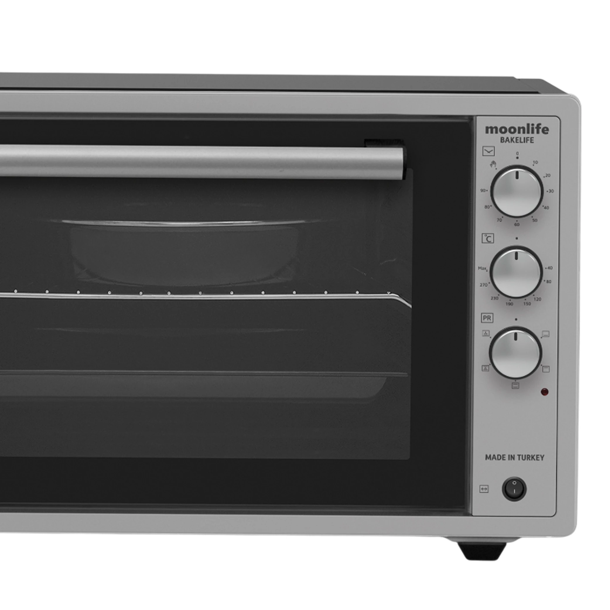 Moonlife Bakelife Mini Oven MF405 70LT-silver (3)