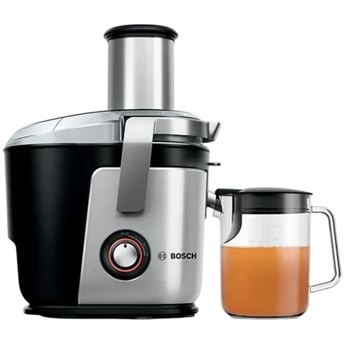 Bosch Centrifugal Juicer VitaJuice 4 MES4010 - 1200W Motor - 84mm Wide Feeding Tube - 3 Speed Settings - 1.5L Juice Container - Black (4242002770062) - image 1