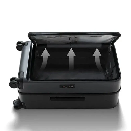 Xiaomi Front Opening Luggage 20" - Wet-Dry Separation - Ergonomic Handle - Omnidirectional Wheels - Carbon Black (6941812793060) - image 9