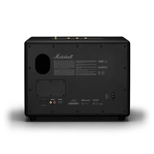 Marshall Woburn III Bluetooth Speaker - Immersive Stereo Sound with Bass and Treble Controls - HDMI, RCA, 3.5 mm Aux Inputs (7340055385305) - image 4 Marshall Woburn III Bluetooth Speaker - Immersive Stereo Sound with Bass and Treble Controls - HDMI, RCA, 3.5 mm Aux Inputs (7340055385305) - image 4