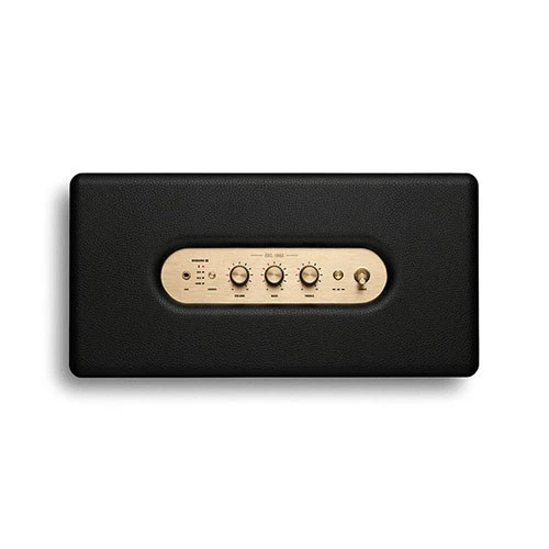 Marshall Woburn III Bluetooth Speaker - Immersive Stereo Sound with Bass and Treble Controls - HDMI, RCA, 3.5 mm Aux Inputs (7340055385305) - image 5 Marshall Woburn III Bluetooth Speaker - Immersive Stereo Sound with Bass and Treble Controls - HDMI, RCA, 3.5 mm Aux Inputs (7340055385305) - image 5