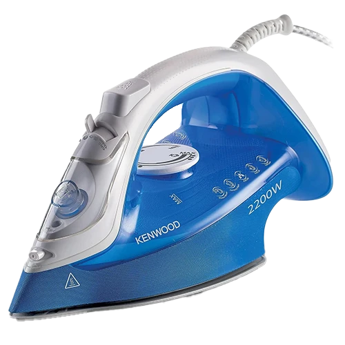 Kenwood Steam Iron STP60.000WB - 2200W Power - 0.3 L Water Tank - Ceramic Soleplate - Self-Cleaning Function - Blue (5011423000114) - image 1