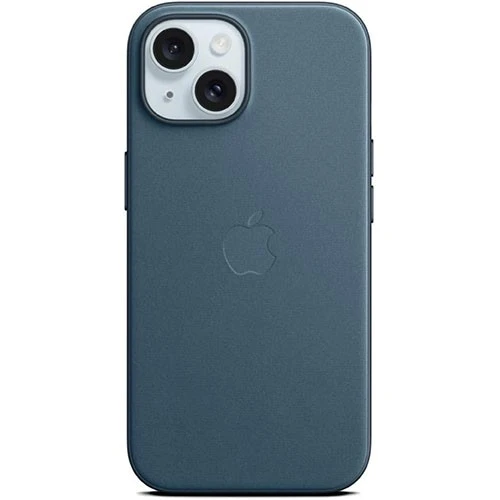 Apple iPhone 15 FineWoven Case with MagSafe - Protective Phone Cover - Durable Micro-Twill Fabric - Sustainable Recycled Material (194253945482) - image 1