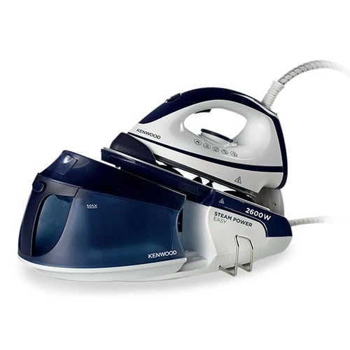 Kenwood Steam Station SSP20.000WB - 2600W Power - 1.8L Refillable Water Tank - 180g Steam Shot - Ceramic Soleplate - White/Blue (5011423000367) - image 2