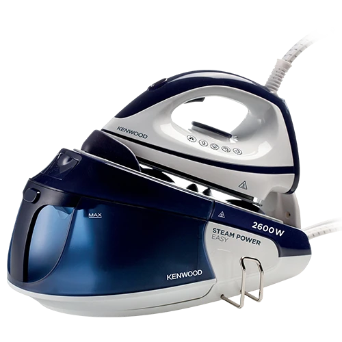 Kenwood Steam Station SSP20.000WB - 2600W Power - 1.8L Refillable Water Tank - 180g Steam Shot - Ceramic Soleplate - White/Blue (5011423000367) - image 1