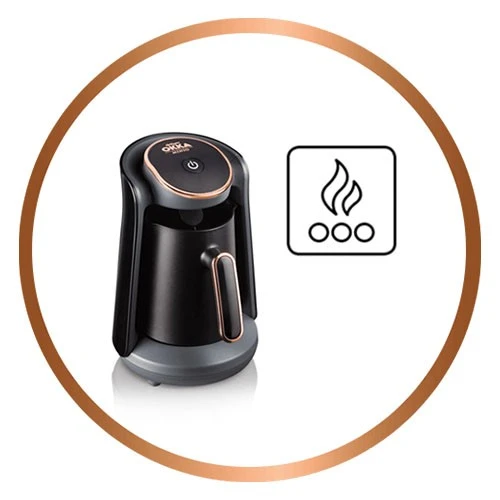 ماكينة قهوة تركية أرزوم أوكا مينيو موديل OK004 - قدرة 480 واط - سعة 4 أكواب - نظام تنبيه بضوء LED - نظام منع الفوران (8693184953655) - image 4 ماكينة قهوة تركية أرزوم أوكا مينيو موديل OK004 - قدرة 480 واط - سعة 4 أكواب - نظام تنبيه بضوء LED - نظام منع الفوران (8693184953655) - image 4