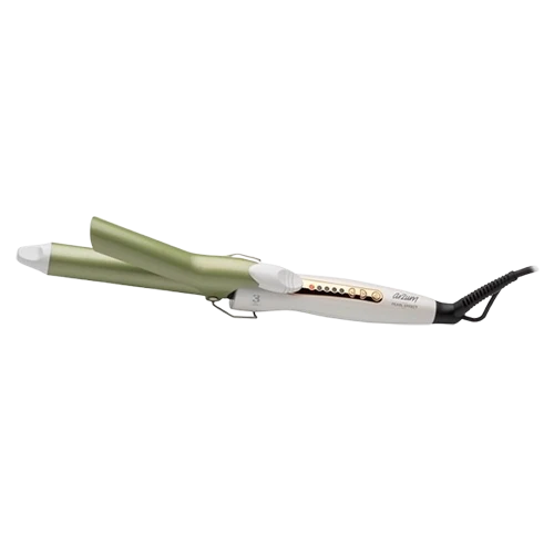 Arzum AR5045 Pearl Effect Hair Curler - 25mm Ceramic Barrel - Avocado Oil and Vitamin E Infused - Adjustable Heat - 30-Min Auto Shut-Off - Cream (8693184958902) - image 1