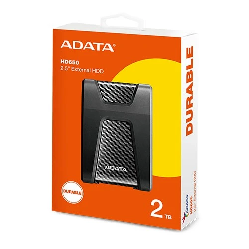 Adata HD650 External Hard Drive - USB 3.2 Gen 1 - 5Gbps (842243012910) - image 4 Adata HD650 External Hard Drive - USB 3.2 Gen 1 - 5Gbps (842243012910) - image 4