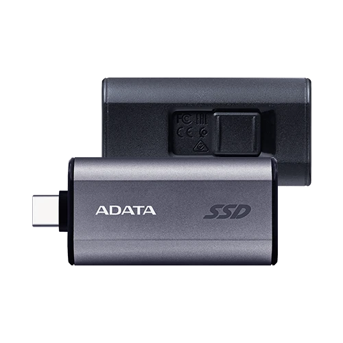ADATA SC750 External SSD - USB 3.2 Gen2 Type-C - 1,050 MB/s - Black Titanium (842243033687) - image 1 ADATA SC750 External SSD - USB 3.2 Gen2 Type-C - 1,050 MB/s - Black Titanium (842243033687) - image 1