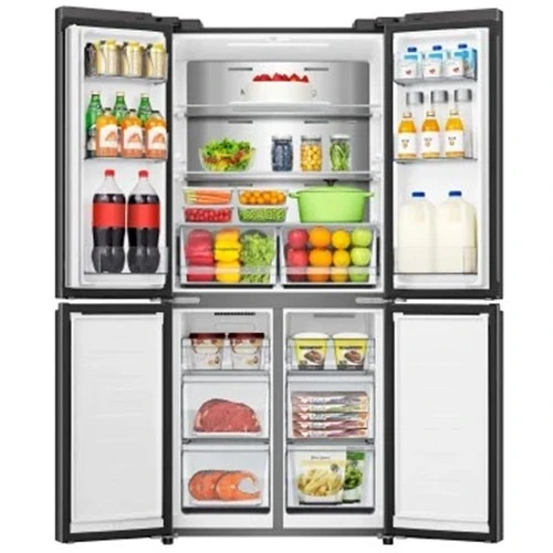 Hisense Cross Door Refrigerator RQ5G470S - 21 ft. Capacity - Durable Inverter Technology - Pure Flat Slim Design - Dual-Tech Cooling - Smart WIFI Connectivity (6921727084743) - image 4