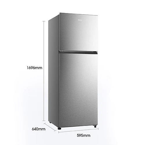 Hisense Top Mount Refrigerator RT418N4ASU - 15 ft. Capacity - Total No Frost Cooling - Multi Air Flow System - Electronic Temperature Control - LED Lighting - Stainless Steel (6921727064776) - image 7