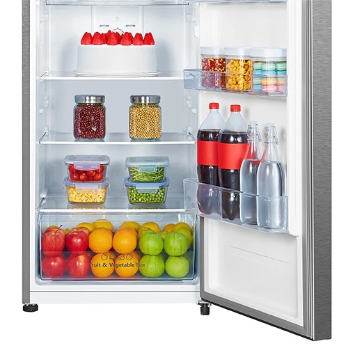Hisense Top Mount Refrigerator RT418N4ASU - 15 ft. Capacity - Total No Frost Cooling - Multi Air Flow System - Electronic Temperature Control - LED Lighting - Stainless Steel (6921727064776) - image 3