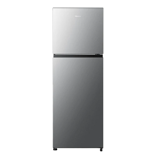 Hisense Top Mount Refrigerator RT418N4ASU - 15 ft. Capacity - Total No Frost Cooling - Multi Air Flow System - Electronic Temperature Control - LED Lighting - Stainless Steel (6921727064776) - image 1