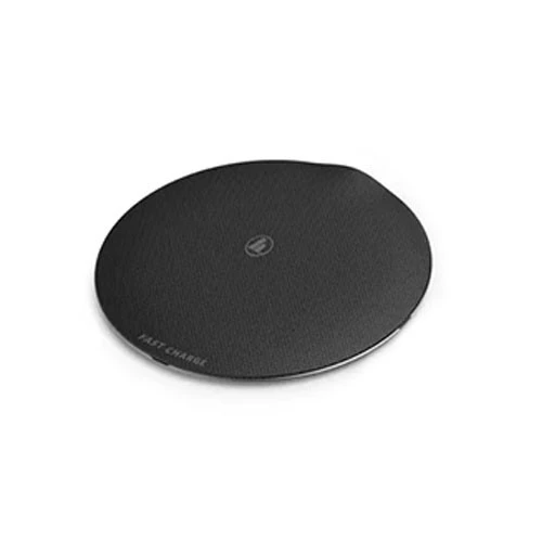 طقم شاحن لاسلكي هاما معدني موديل FC15 187263 -استطاعة 15 واط  - محول Qualcomm QC 3.0 - هيكل معدني فاخر - مؤشر LED - أسود (4047443457721) - image 3
