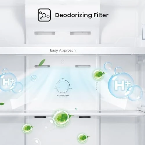 Hisense Top Mount Refrigerator RT599N4ASU - 22 ft. Capacity - Total No Frost Technology - Deodorizing Filter - Super Cool Function - Fully Adjustable Shelves - Silver (6921727075079) - image 4