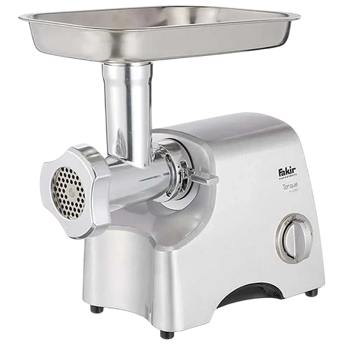 Fakir Torque Pro Meat Grinder - 2000W - Plastic & Metal - Reverse Rotation - 4 Attachments - Silver + Free Gift Fakir Mixypro (8690394658202) - image 1
